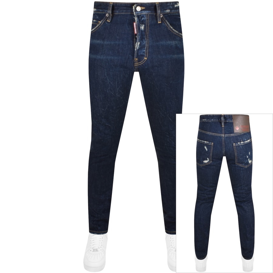 DSQUARED2 Cool Guy Slim Fit Jeans Blue